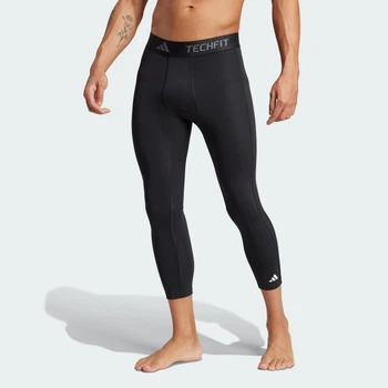Мужские тайтсы Techfit Compression Training 3/4 adidas JF2670 (L) черный (4067891486098)