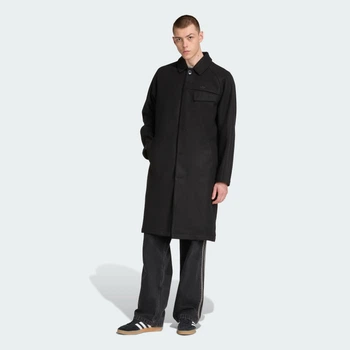 Мужское пальто Premium Essentials Wool adidas JW0120 (S) черный (4068807461031)