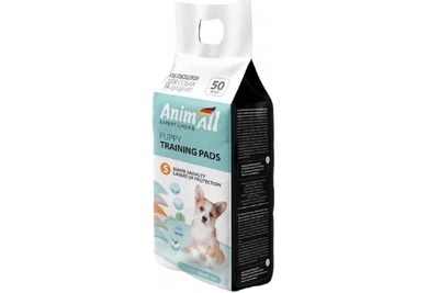 Пеленки для собак и щенков Puppy Training Pads 60*60 см 50 штук AnimAll