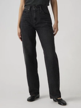 Джинсы Regular Fit женские Levi`s Easy Dad Women's Jeans 005DC-0002 25-32 Черные (5401187887876)