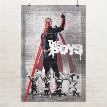 Постер Хлопаки, The Boys, Homelander, серіал, супергерої, A3 42×28 см (id4871)