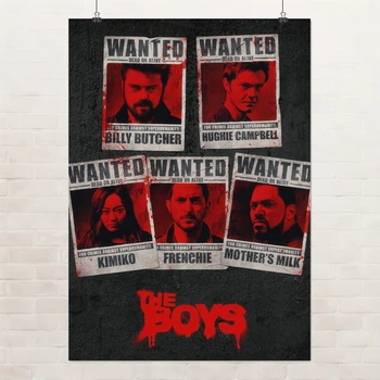 Постер Пацаны, The Boys, сериал, супергерои, A3 42×30 см (id4862)