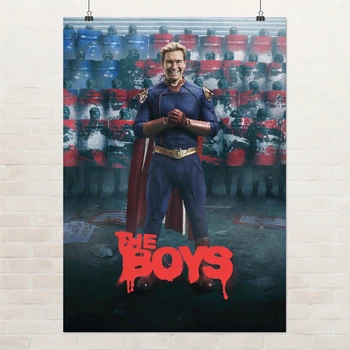 Постер Пацаны, The Boys, Homelander, сериал, супергерои, A3 42×30 см (id7335)