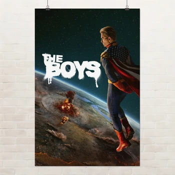 Постер Пацаны, The Boys, Homelander, сериал, супергерои, A1 90×60 см (id7336)