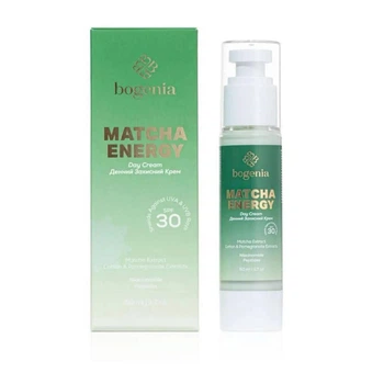 Дневной крем с матчей Bogenia Matcha Day Cream Fluid SPF 30 BG459 50 мл
