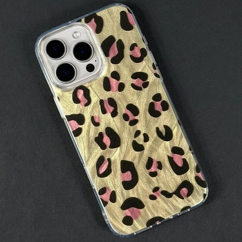 Накладка Nacre Print Desing для Xiaomi Redmi Note 11/Redmi Note 11 4G/Redmi Note 11S 4G (Леопард)
