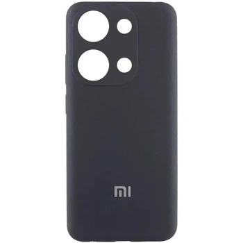 Чохол Silicone Cover Lakshmi (AAA) with Logo для Xiaomi Poco X6 / Note 13 Pro 5G (Чорний / Black)