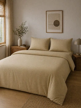 Простынь SoundSleep Beige бязь 220х240 см бежевая (2800005154146)