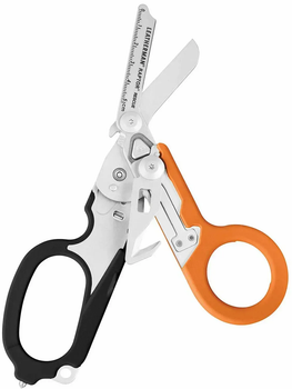 Ножницы-мультитул Leatherman Raptor Rescue, оранжево-черные, utility чехол (832170)