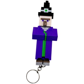 3D Брелоки MINECRAFT / МАЙНКРАФТ WITCH / ВІДЬМА KEYCHAIN, 3D друк OYTOY 01020100