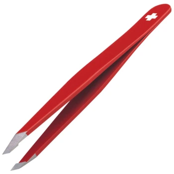 Пінцет Victorinox Rubis (96 мм) зі скошеними кромками, червоний 8.2087