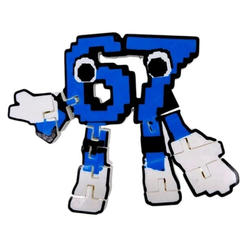 Антистрес ROBLOX 67 / 67 BRAINROT SIX-SEVEN KEYCHAIN, 3D друк OYTOY 02020100