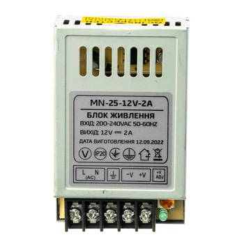 Led блок живлення 12V 2A 25Вт IP20 MN
