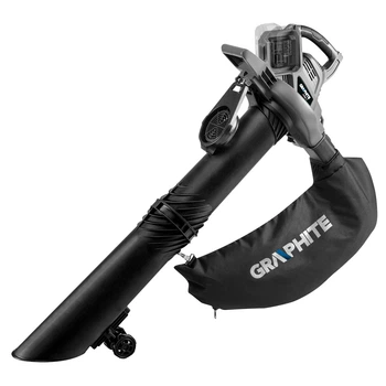 Пилосос GRAPHITE садовий акумуляторний Energy+ 36 В, Li-Ion, 2 в 1, 35L, без акумулятора (58G036)