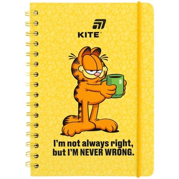 Блокнот Kite Garfield 80 листів клітка GF26-190
