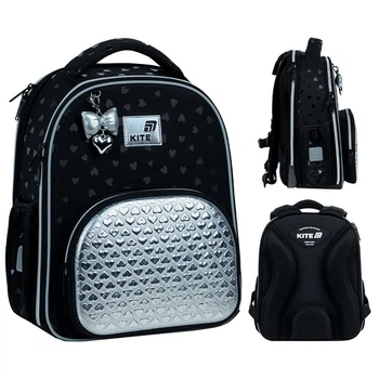 Рюкзак Kite Education Black and Silver 12 л K26-556M-2