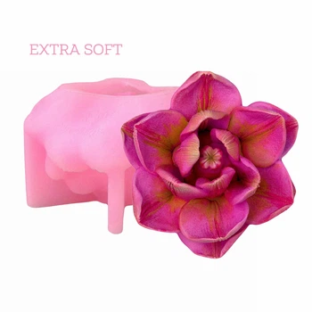 Силиконовый молд Магнолия 4 EXTRA SOFT