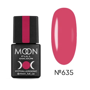 Гель-лак Moon Full Autumn-Winter 635 марсала 8 мл