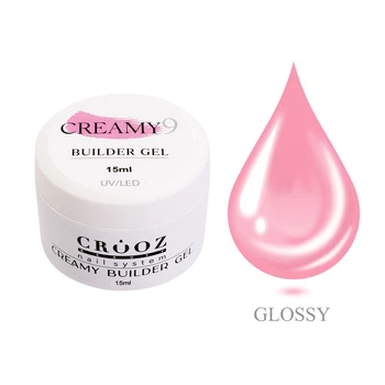 Гель для наращивания Crooz Creamy Builder Gel для ногтей №09