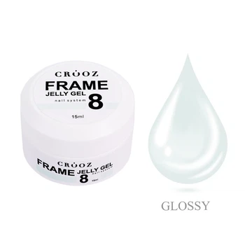 Гель-желе камуфлювальний Crooz Frame Jelly No08 молочно-блакитний 15 мл