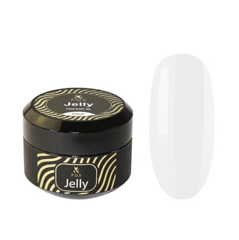 Гель-желе для моделювання FOX Jelly Clear прозорий 15 мл