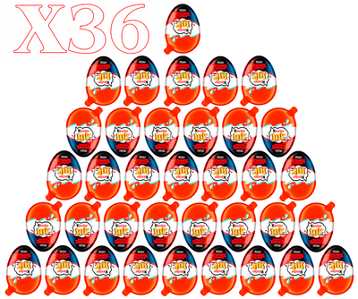 Комплект шоколадных яиц Kinder Joy Funko Netflix Stranger Things 36 шт. по 20 г (9BC59BE0DBA9)