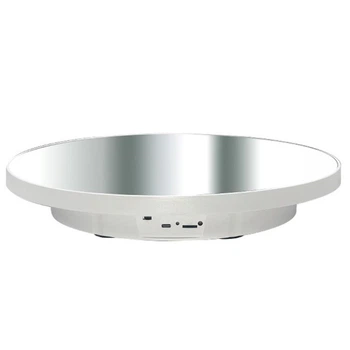 Поворотный стол PULUZ TBD0606412202A 40 см USB, белый зеркальный, для предметной съемки (B21D364FEE11)
