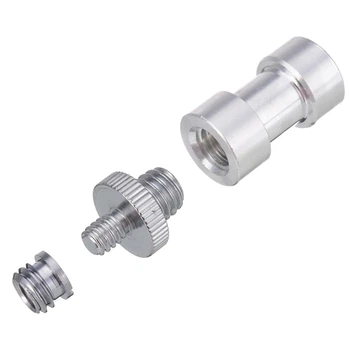 Адаптер Puluz DCA4203 1/4 3/8 для штатива кольцевой лампы, алюминиевый (1420D83B79BD)