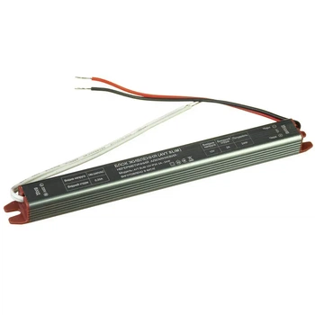 Бытовой (мебельный) Блок питания для светодиодной ленты AVT 12В 24Вт 2А (stick, slim) - узкий IP20