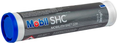 Высокотемпературная синтетическая смазка Mobil Mobilith SHC 220 380 г (154097)