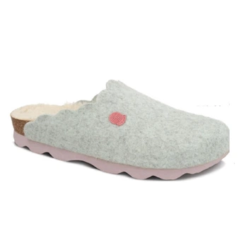 Сабо жіночі ортопедичні Candy, блакитний/хутро, G105450, TM Genuins (41)