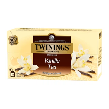 Чай чорний Twinings Vanilla пакетований 25 шт