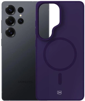 Etui 3MK Smoke MagCase do Samsung Galaxy S25 Ultra Purple (5903108741354)