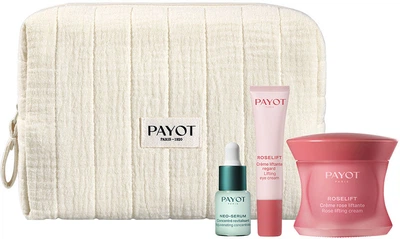 Zestaw do pielęgnacji twarzy Payot Kosmetyczka + Serum do twarzy 5 ml + Krem do twarzy 50 ml + Krem pod oczy 5 ml (3390150598180)