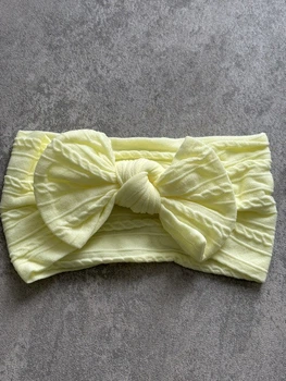 Пов'язка на голову дитяча Солоха Жовта