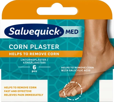 Plastry Salvequick Corn na odciski 6 szt (7310619922246)