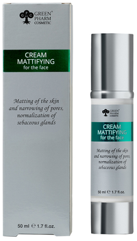 Крем для обличчя Green Pharm Cosmetics матуючий 50 мл (4820182116339)