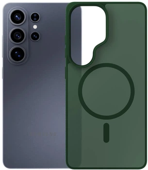 Etui 3MK Smoke MagCase do Samsung Galaxy S26 Ultra Green (5903108741248)