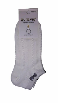 Жіночі короткі шкарпетки з бантом ТМ Aura.Via р. 38-41