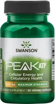 Peak ATP Swanson Peak ATP Maximum Strength 400 mg 30 kapsułek (87614029467)