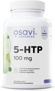 Ekstrakt z nasion fasoli czarnej Osavi 5-HTP 100 mg 120 kapsułek (5904139926727)