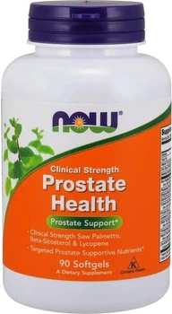 Комплекс Now Foods Clinical Strength Prostate Health 90 м'яких капсул (733739033482)