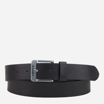 Ремень мужской из натуральной кожи Levi`s 77134-0611 115 см Черный (7613267395456)