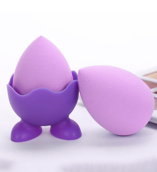 Спонж для макияжа на силиконовой подставке PUFFY Fashion Professional