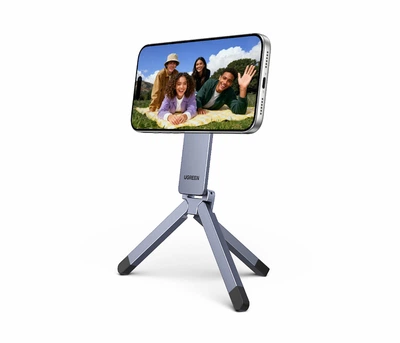 Подставка для телефона/Трипод/Селфи палка Ugreen LP962 Magnetic Phone Tripod 360° Rotating Stand Space Grey (75509)