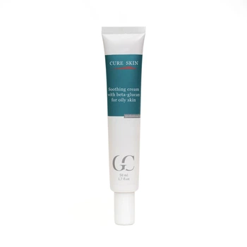Протизапальний себорегулюючий крем для жирної шкіри Soothing Cream With Beta-Glucan 50мл CURE SKIN