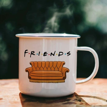 Чашка металева серіал Друзі Friends 330 мл (ДР031390)