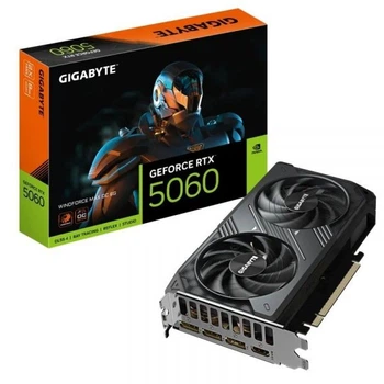 Відеокарта gf rtx 5060 8gb gddrat Windforce Max oc Gigabyte (gv-n5060wf2max od-8gd)