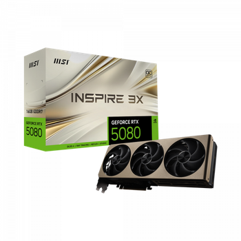 Відеокарта msi rtx 5080 16g inspire 3x oc