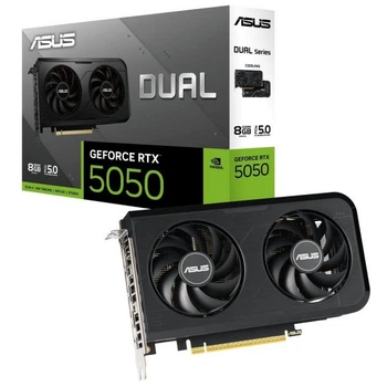 Видеокарта gf rtx 5050 8gb gddr6 Dual oc Asus (dual-rtx5050-o8g)